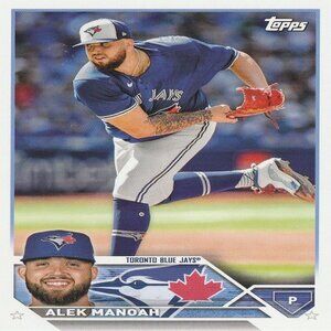 Alek Manoah - 2023 Topps Toronto Blue Jays Team Set MLB Card - Number TOR-12